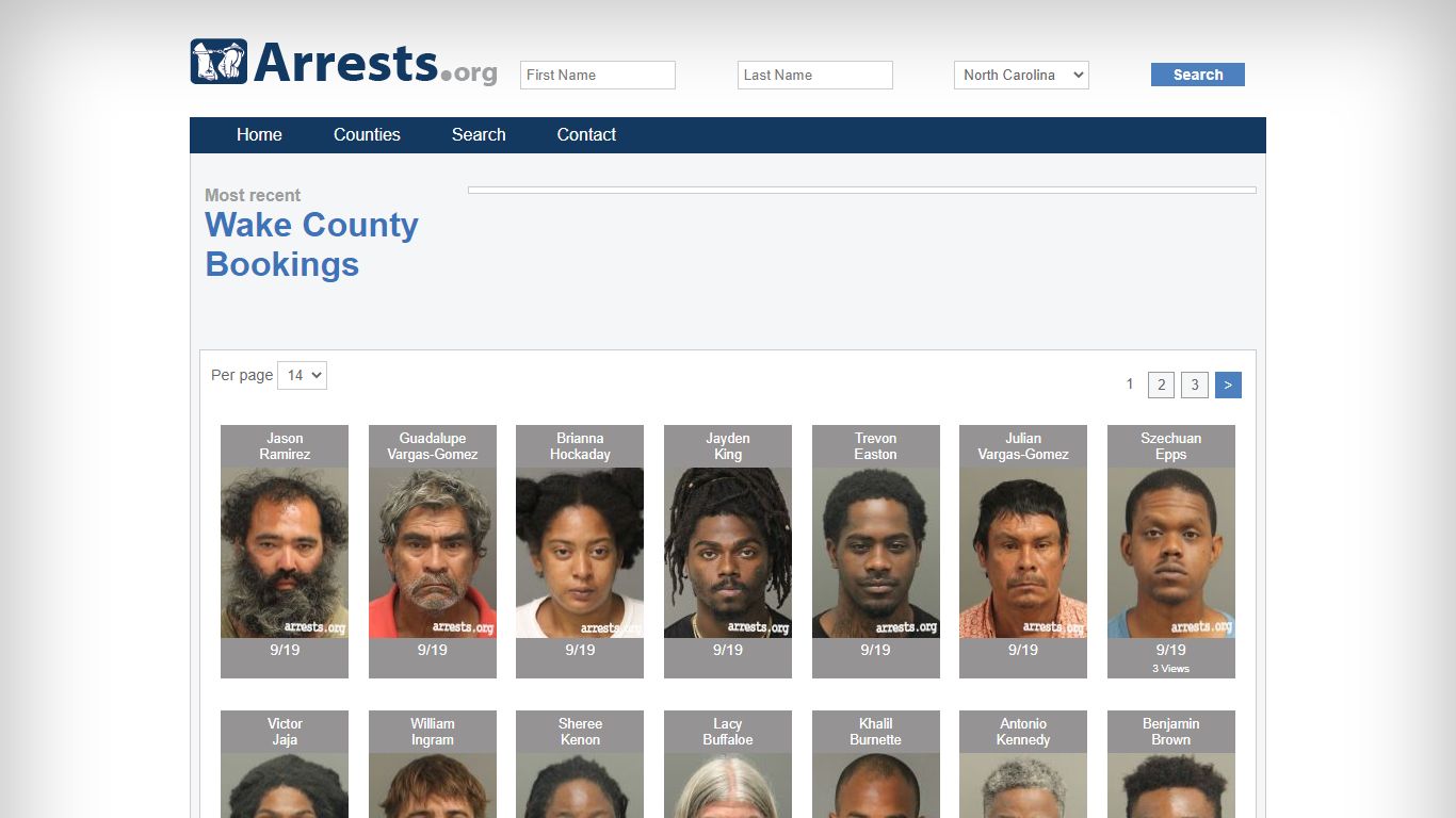 Wake County Arrests and Inmate Search